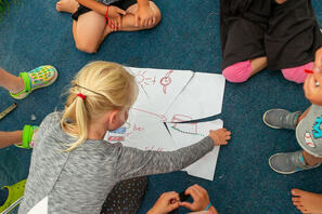 Kinderkirche: Kinderanimation auf dem Ostsee Campingplatz Hemmelmark